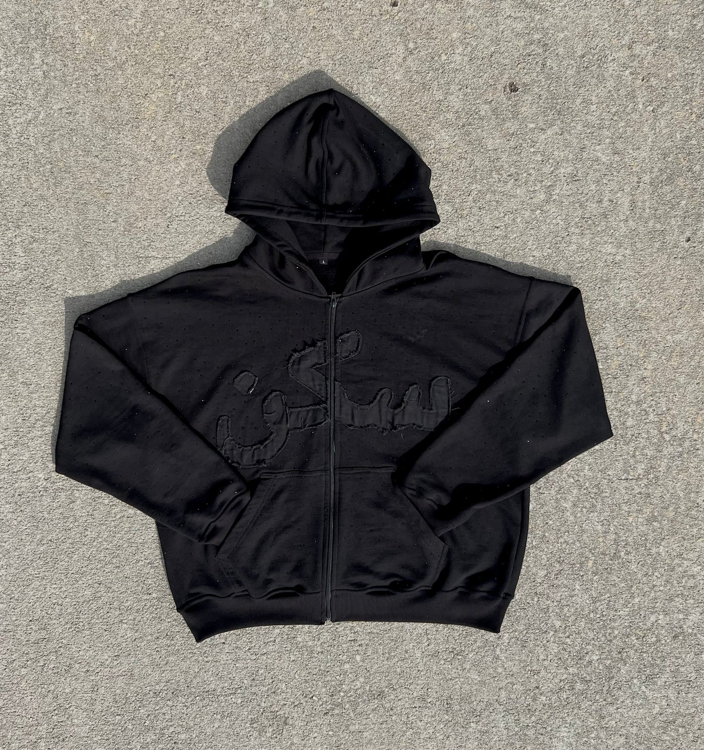 "Arabic" Zip (BLACK)